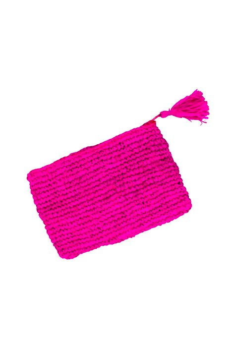 BROOKE CLUTCH- AZALEA PINK