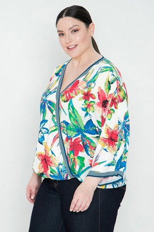 CICELY FLOWER ME BLOUSE