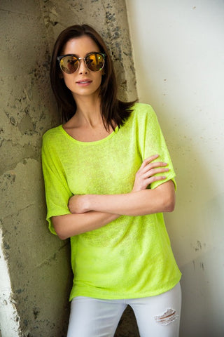 NEON GREEN TOP