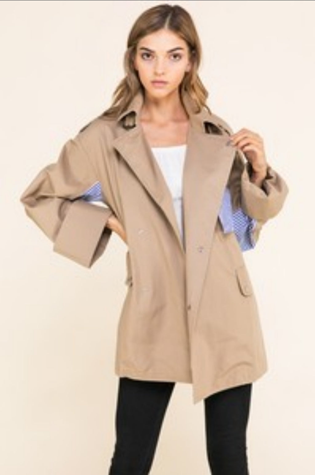 ARETHA BELTED COAT